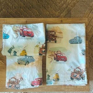 Pottery Barn Kids Disney Cars Toddler Sheet Set